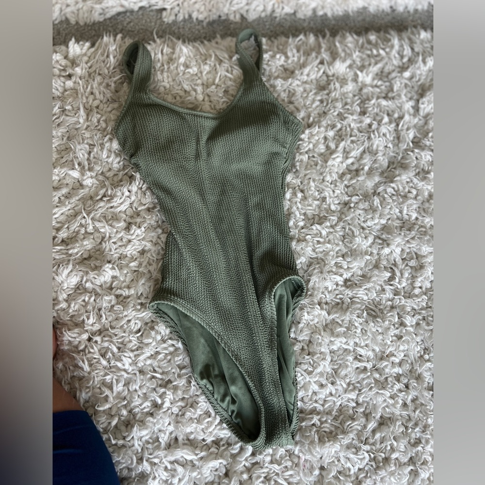 Crinkle One Piece Swimsuit